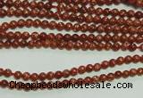 CTG112 15.5 inches 2mm round tiny goldstone beads wholesale