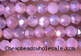 CTG1452 15.5 inches 2mm faceted round AB-color moonstone beads