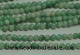 CTG155 15.5 inches 3mm round tiny Qinghai jade beads wholesale