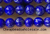 CTG1598 15.5 inches 4mm round lapis lazuli beads wholesale