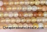 CTG2002 15 inches 2mm,3mm round red aventurine jade beads