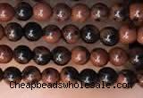 CTG2004 15 inches 2mm,3mm mahogany obsidian beads wholesale