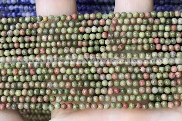 CTG2016 15 inches 2mm,3mm unakite gemstone beads