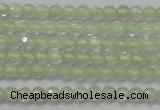 CTG204 15.5 inches 3mm faceted round tiny prehnite gemstone beads