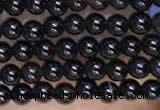 CTG2060 15 inches 2mm,3mm black agate gemstone beads