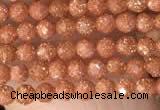 CTG2136 15 inches 2mm,3mm faceted round goldstone beads