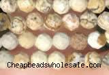 CTG2213 15 inches 2mm,3mm faceted round picture jasper beads