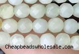 CTG2516 15.5 inches 4mm faceted round jade beads wholesale