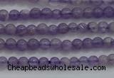 CTG252 15.5 inches 3mm round tiny amethyst gemstone beads