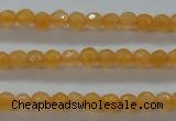 CTG407 15.5 inches 2mm faceted round tiny dyed candy jade beads