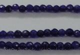 CTG411 15.5 inches 2mm faceted round tiny dyed candy jade beads