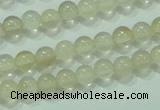 CTG43 15.5 inches 2mm round tiny white chalcedony beads wholesale