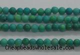 CTG440 15.5 inches 2mm round tiny natural turquoise beads wholesale