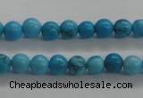 CTG441 15.5 inches 3mm round tiny natural turquoise beads wholesale