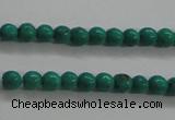 CTG442 15.5 inches 3mm round tiny natural turquoise beads wholesale