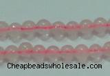 CTG49 15.5 inches 2mm round tiny rose quartz beads wholesale