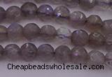 CTG509 15.5 inches 4mm faceted round tiny labradorite beads