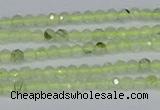 CTG631 15.5 inches 2mm faceted round prehnite gemstone beads