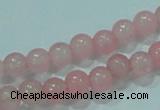 CTG70 15.5 inches 3mm round tiny dyed white jade beads wholesale