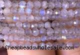 CTG700 15.5 inches 2mm faceted round tiny labradorite beads