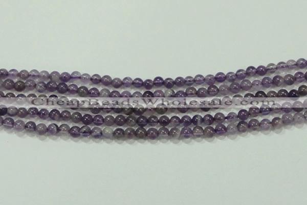 CTG72 15.5 inches 3mm round grade AB tiny amethyst beads wholesale