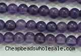 CTG73 15.5 inches 3mm round grade A tiny amethyst beads wholesale