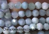 CTG769 15.5 inches 3mm faceted round tiny larimar gemstone beads