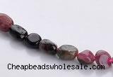 CTO06 15.5 inches 4*7mm freeform natural tourmaline beads