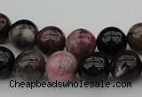 CTO390 15.5 inches 11mm round natural tourmaline gemstone beads