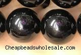 CTO704 15.5 inches 12mm round black tourmaline beads wholesale