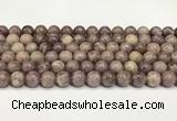 CTO721 15.5 inches 8mm round Chinese tourmaline beads