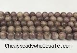 CTO722 15.5 inches 10mm round Chinese tourmaline beads