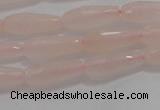 CTR74 15.5 inches 6*16mm faceted teardrop pink aventurine beads