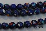 CTU2072 15.5 inches 8mm round synthetic turquoise beads