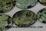 CTU2477 15.5 inches 22*30mm oval African turquoise beads wholesale