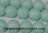 CTU2568 15.5 inches 14mm round synthetic turquoise beads