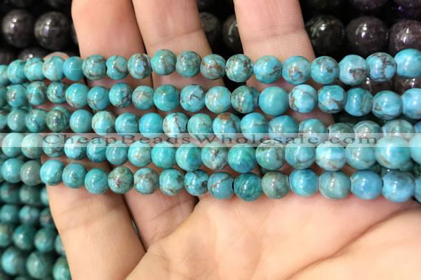 CTU3011 15.5 inches 6mm round South African turquoise beads