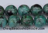 CTU430 15.5 inches 14mm round African turquoise beads wholesale