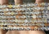 CTZ11 15.5 inches 6mm round natural topaz gemstone beads