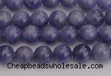 CTZ502 15.5 inches 7mm round natural tanzanite gemstone beads