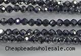 CTZ608 15.5 inches 2mm faceted round terahertz beads wholesale