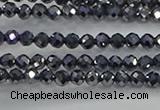 CTZ609 15.5 inches 3mm faceted round terahertz beads wholesale