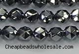 CTZ631 15.5 inches 6mm faceted nuggets terahertz beads wholesale