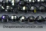 CTZ641 15.5 inches 6mm faceted round terahertz beads wholesale