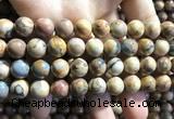 CVJ04 15.5 inches 10mm round venus jasper beads wholesale