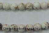 CWB311 15.5 inches 6mm round howlite turquoise beads wholesale