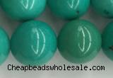 CWB867 15.5 inches 12mm round howlite turquoise beads wholesale