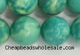 CWB878 15.5 inches 10mm round howlite turquoise beads wholesale