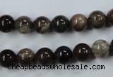 CWJ202 15.5 inches 8mm round wood jasper gemstone beads wholesale