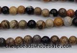 CWJ261 15.5 inches 6mm round wood jasper gemstone beads wholesale